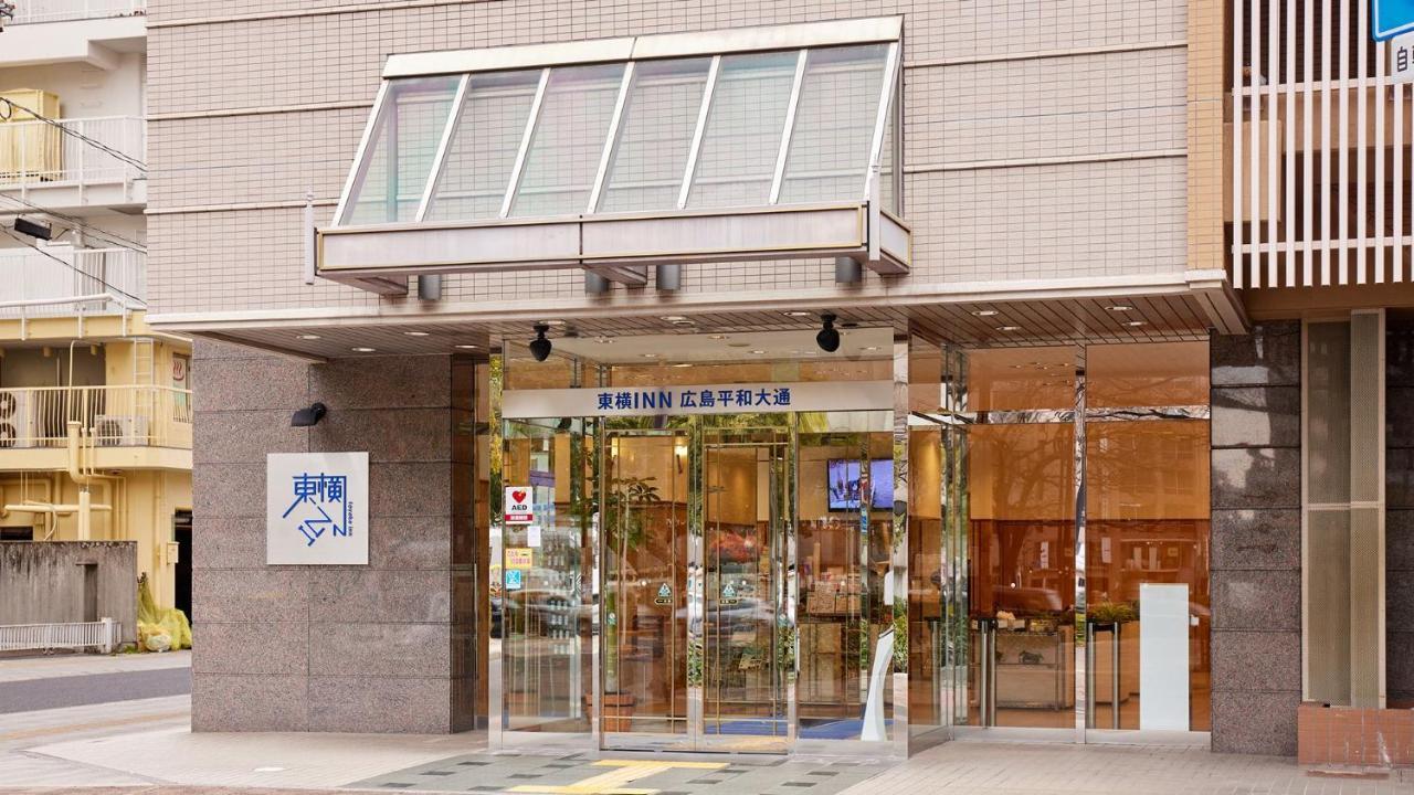 Toyoko Inn Hiroshima Heiwa-Odori Ngoại thất bức ảnh